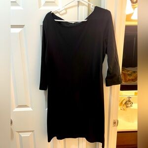 Old Navy black 3/4 sleeve dress